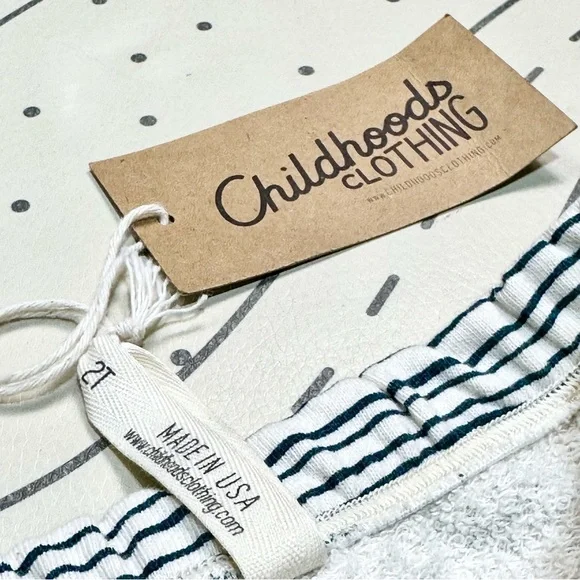 Childhoods Gusset Pants in Painted Stripe - Picture 4 of 6